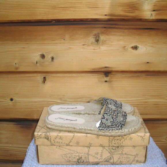 Free People Womens 8 Beach Front Espadrille Sandals Shoes - Picture 6 of 10